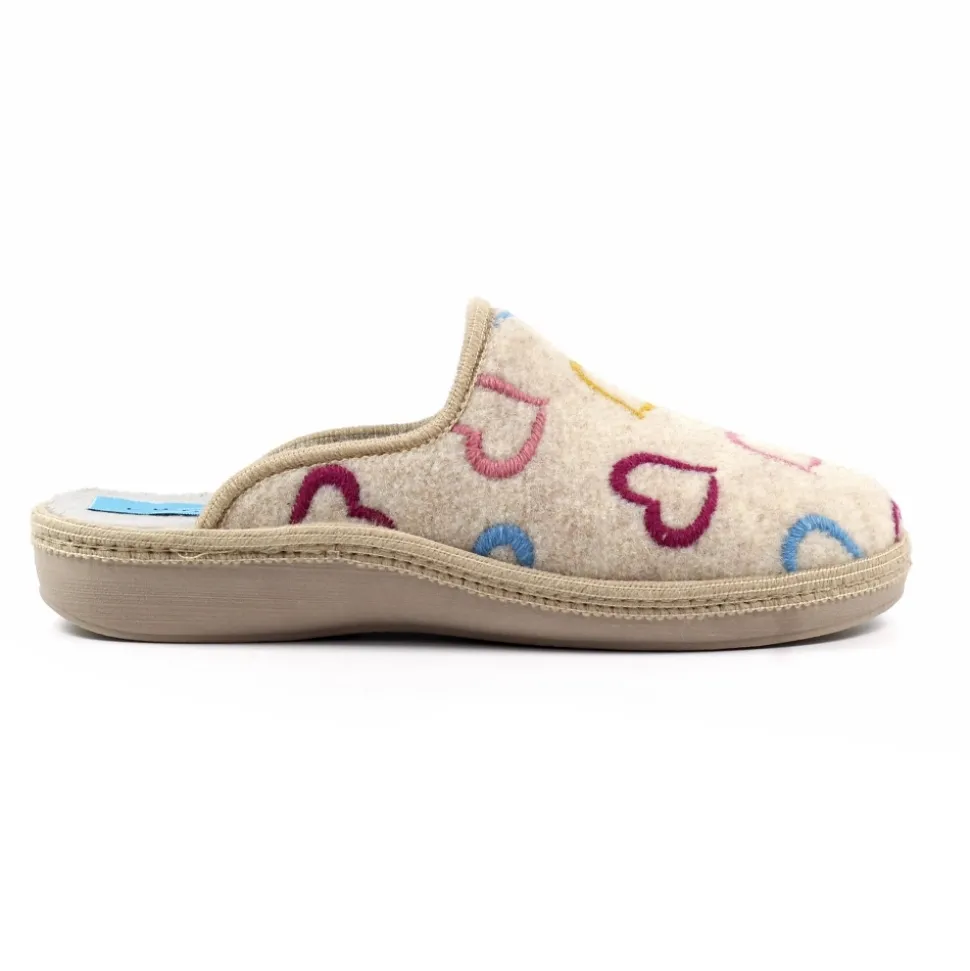 Lunar Shoes Hausschuh | Pantoletten*Beige Pantoletten Love