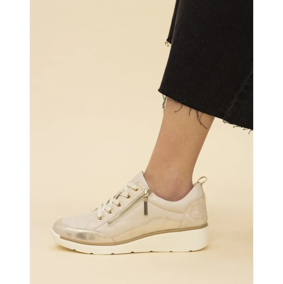 Lunar Shoes Sportschuhe | Keilabsätze*Beige Sneaker Kiley