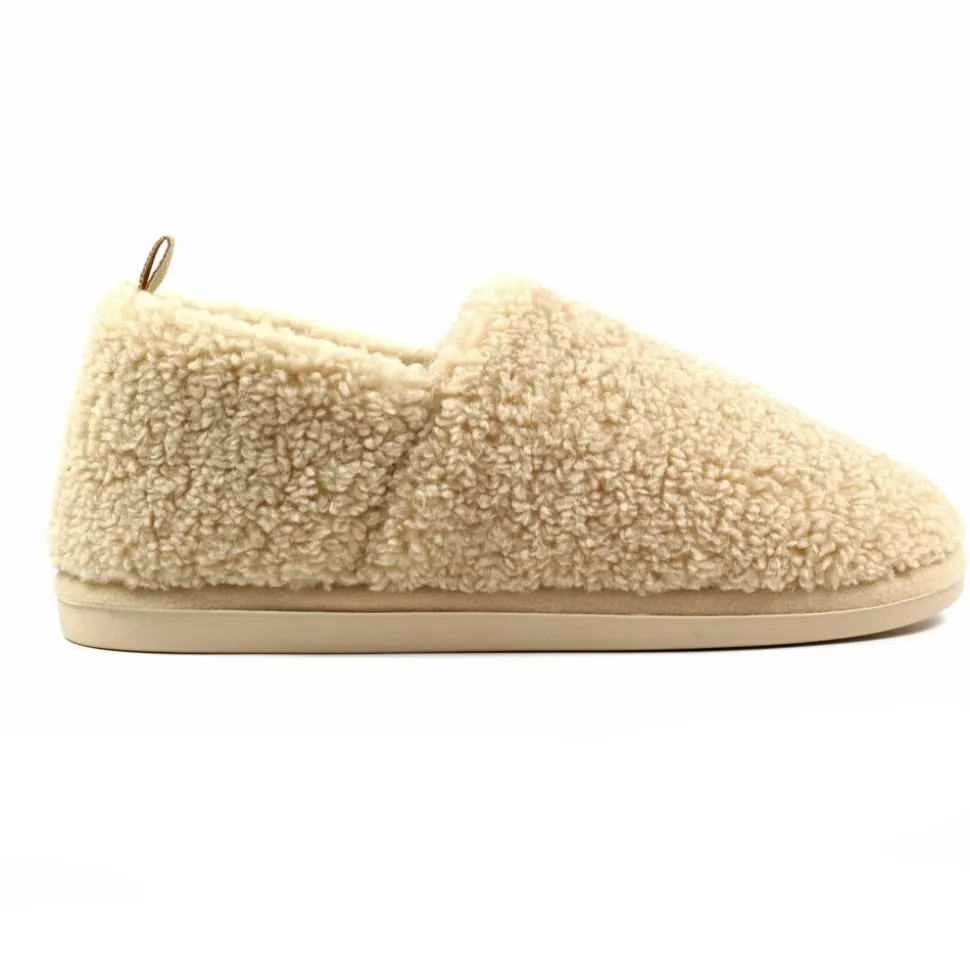 Lunar Shoes Hausschuhe In Geschenkbox*Beigefarbener Slipper „Charmaine“