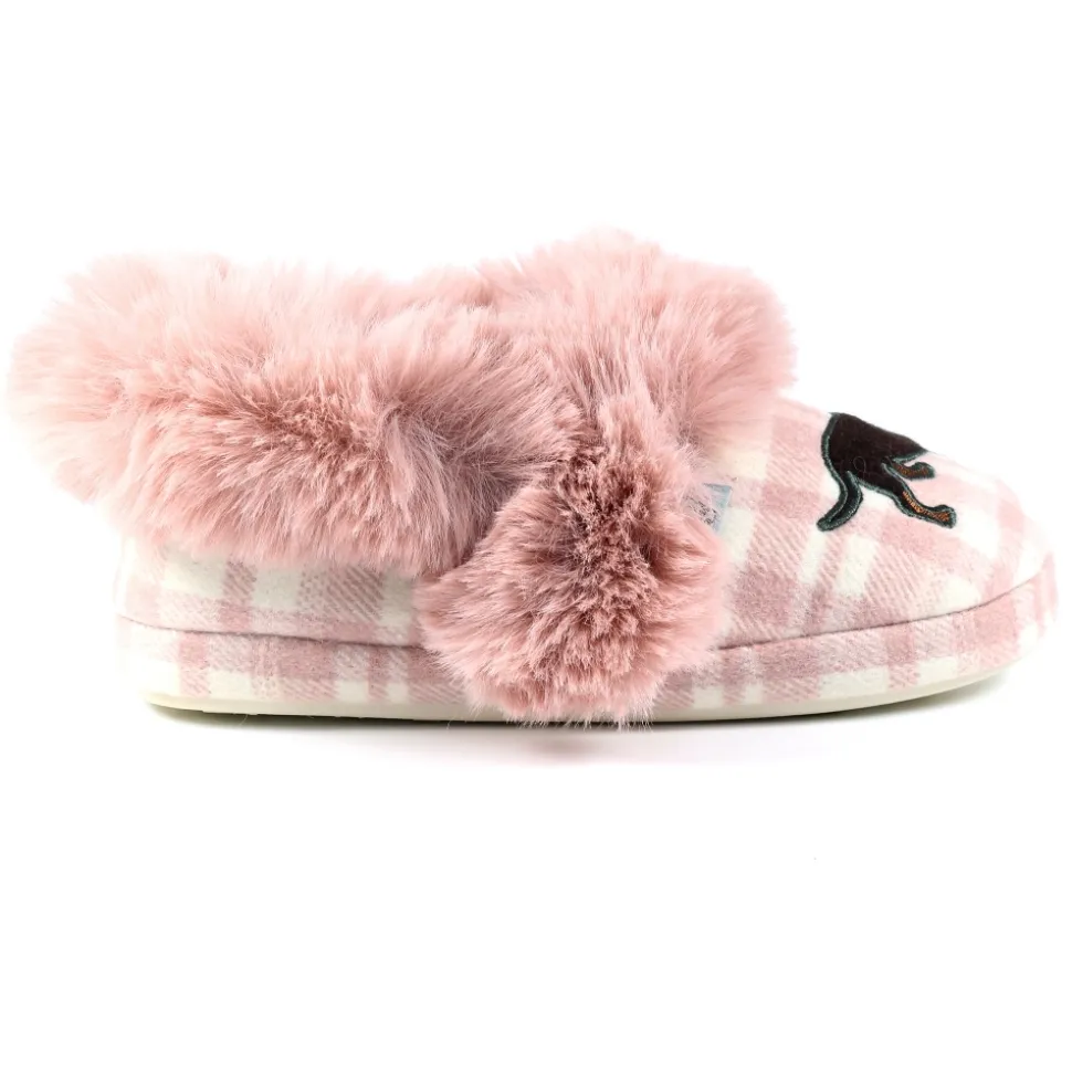 Damen Lunar Shoes Hausschuhe Für Damen | Hausschuh*Callie Rosa Slipper