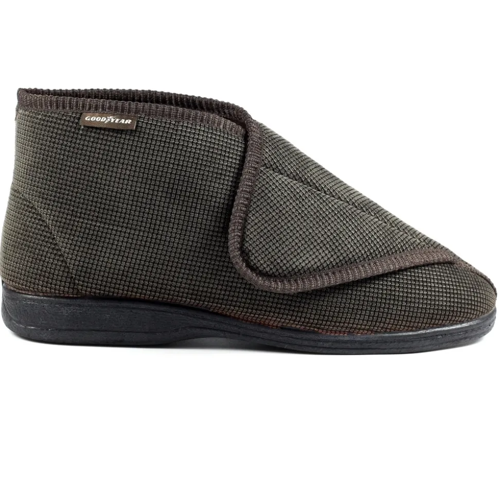 Herren Lunar Shoes Herren Hausschuhe*Drake Brown Bootee Slipper