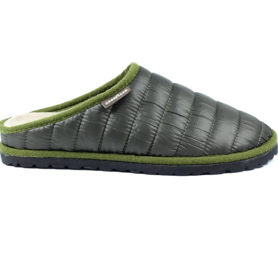 Herren Lunar Shoes Herren Hausschuhe*Elway grüner Slipper