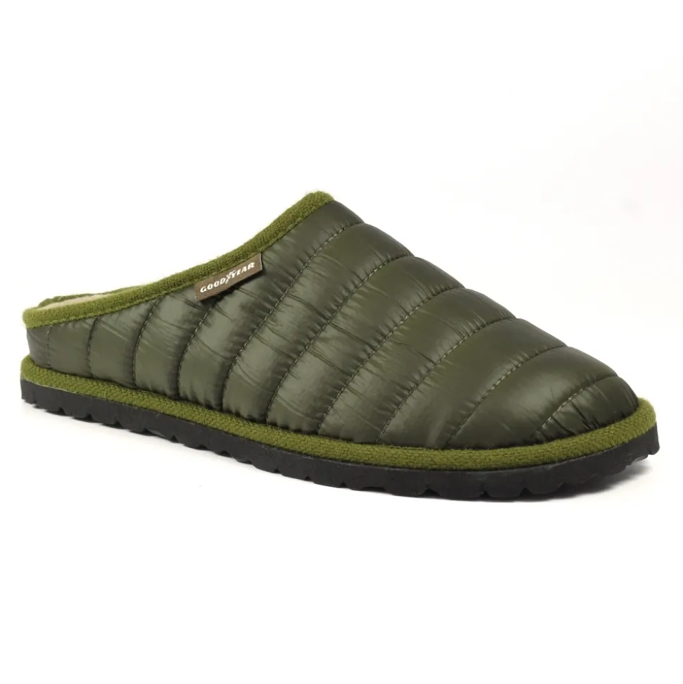 Herren Lunar Shoes Herren Hausschuhe*Elway grüner Slipper