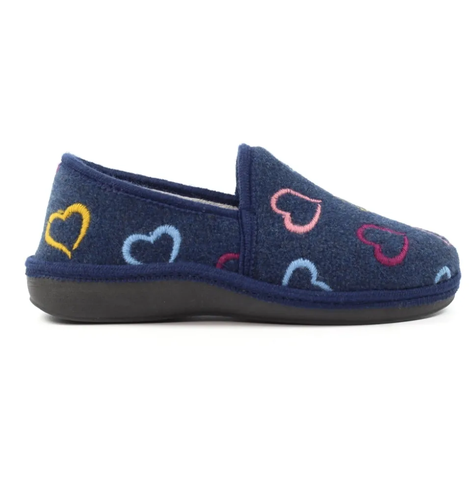 Lunar Shoes Stiefel | Hausschuh*Fröhlicher Marineblauer Slipper