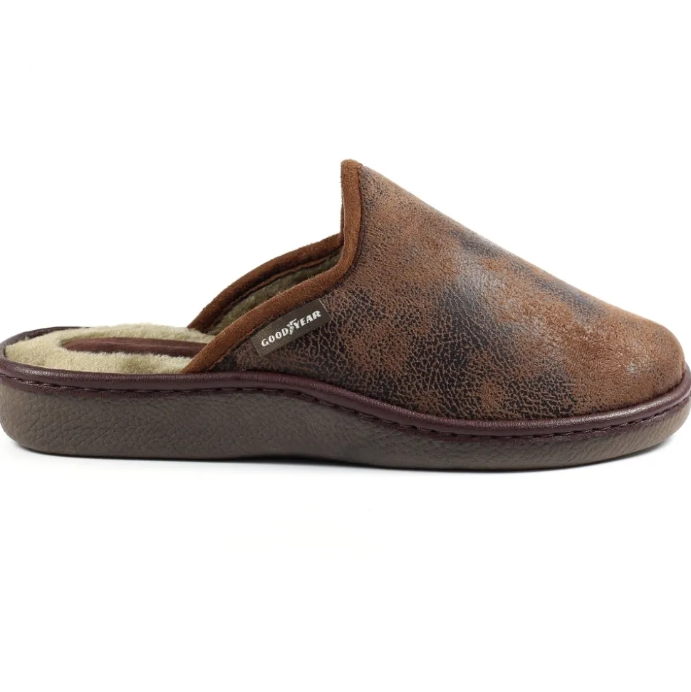 Herren Lunar Shoes Herren Hausschuhe*Glen Brown Mule Slipper