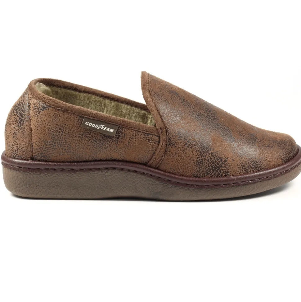 Herren Lunar Shoes Herren Hausschuhe*Manor Brown Ganzschuh