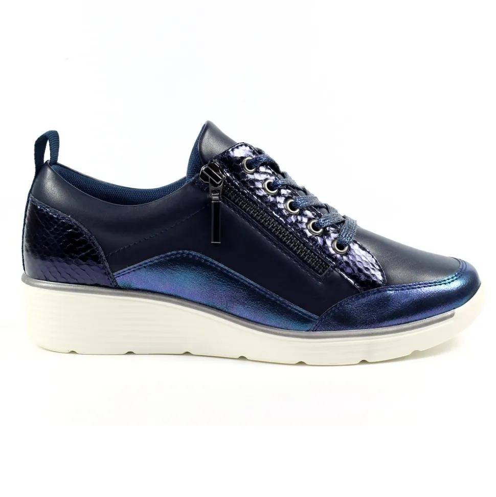 Lunar Shoes Sportschuhe | Keilabsätze*Marineblauer Sneaker Kiley