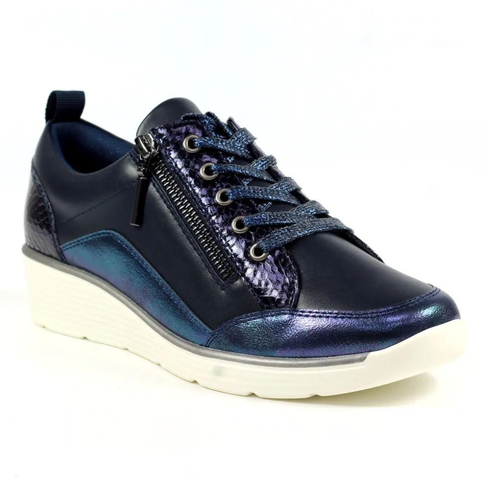 Lunar Shoes Sportschuhe | Keilabsätze*Marineblauer Sneaker Kiley