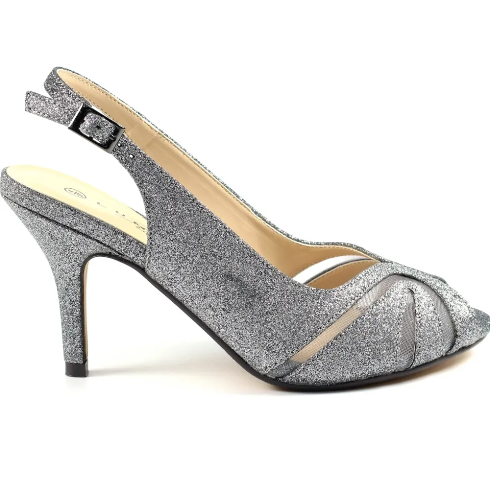 Lunar Shoes Schuhe Und Dazu Passende Taschen | Pumps*Sariyah Slingback-Court Aus Zinn